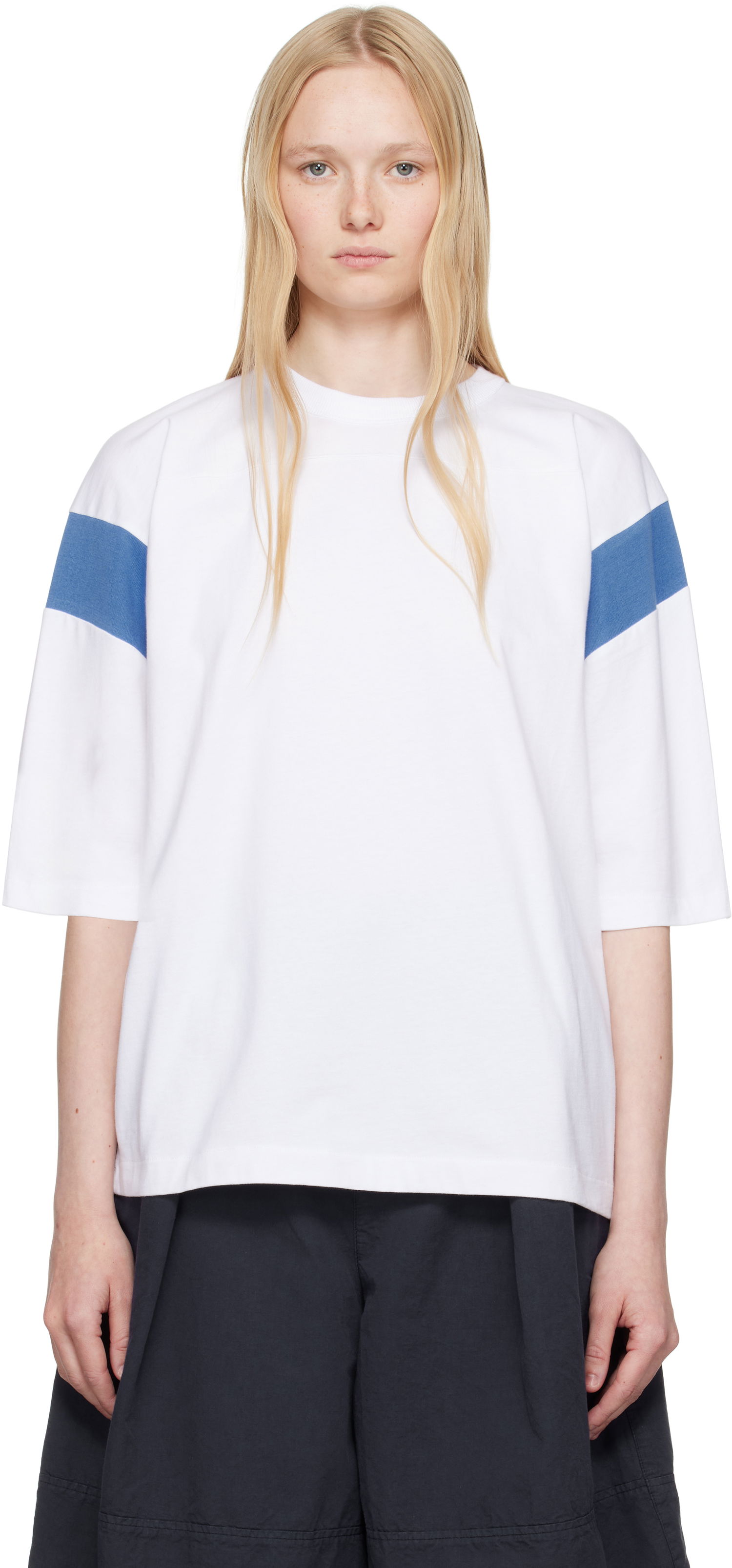 Tričko YMC YMC Triple Skate T-Shirt Biela | Q6YAM, 0