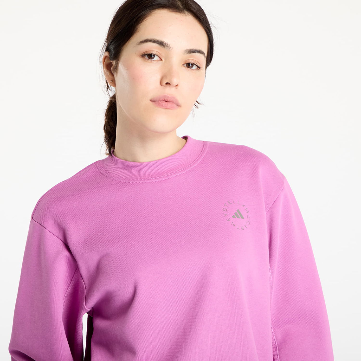 Mikina adidas Performance adidas by Stella McCartney Regular Sweatshirt Ružová | JJ0151, 1