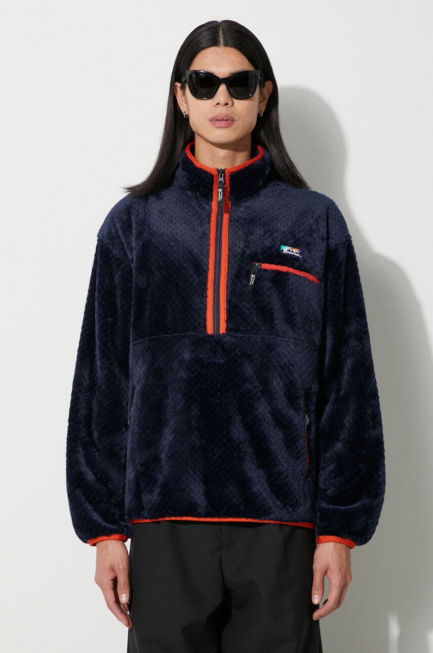 Mikina Manastash Poppy Thermal Fleece Sweatshirt Modrá | 7923252017, 0