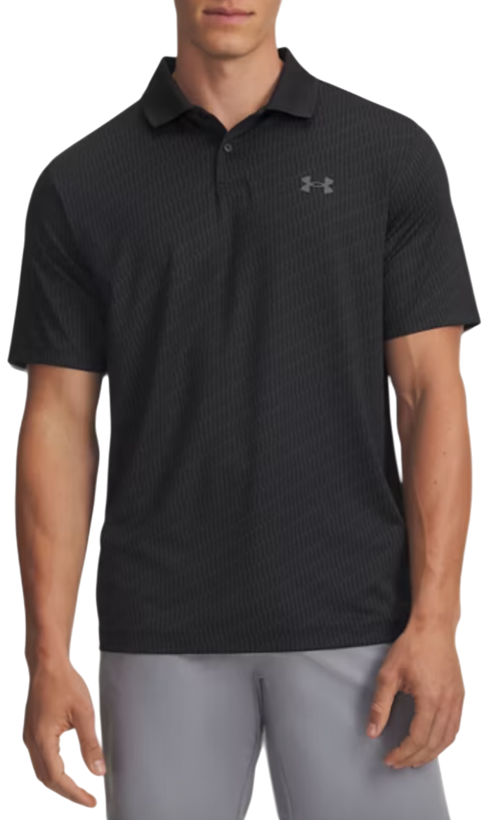 Polo tričko Under Armour Under Armour Matchplay Printed Polo Shirt Čierna | 1377377-010