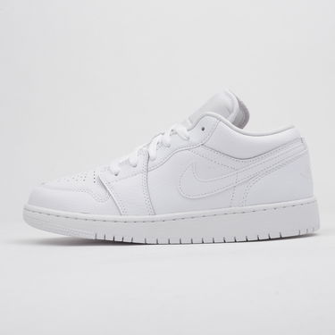 Tenisky a topánky Jordan Air Jordan 1 Low "Triple White" GS Biela | 553560-126, 0