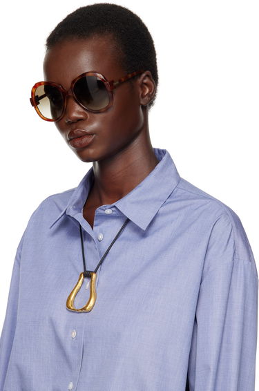 Slnečné okuliare Gucci Saint Tropez Oversized Sunglasses Hnedá | GG1432S-002, 3