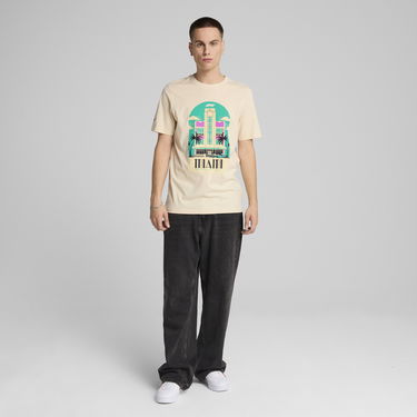 Tričko Puma F1® Miami Graphic T-Shirt Béžová | 630176_13, 3