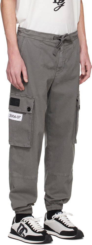 Cargo nohavice Dolce & Gabbana Cargo Pants Šedá | GVCYHTG8LH2, 1