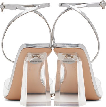 Tenisky a topánky Gianvito Rossi Cosmic 85 Heeled Sandals Metalická | G32208-85PLX-GME, 1