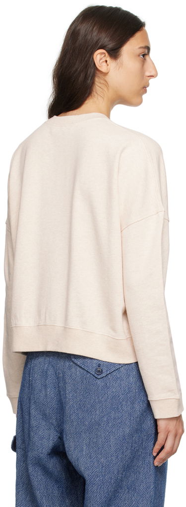 Mikina YMC Almost Grown Sweatshirt Béžová | Q7AZB, 2