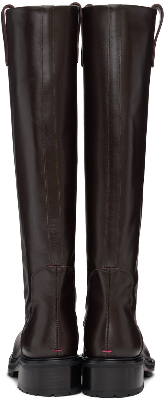 Oblečenie Aeyde Aeyde Henry Tall Boots Hnedá | A11-KB-LAID45CH-222-953-001, 1