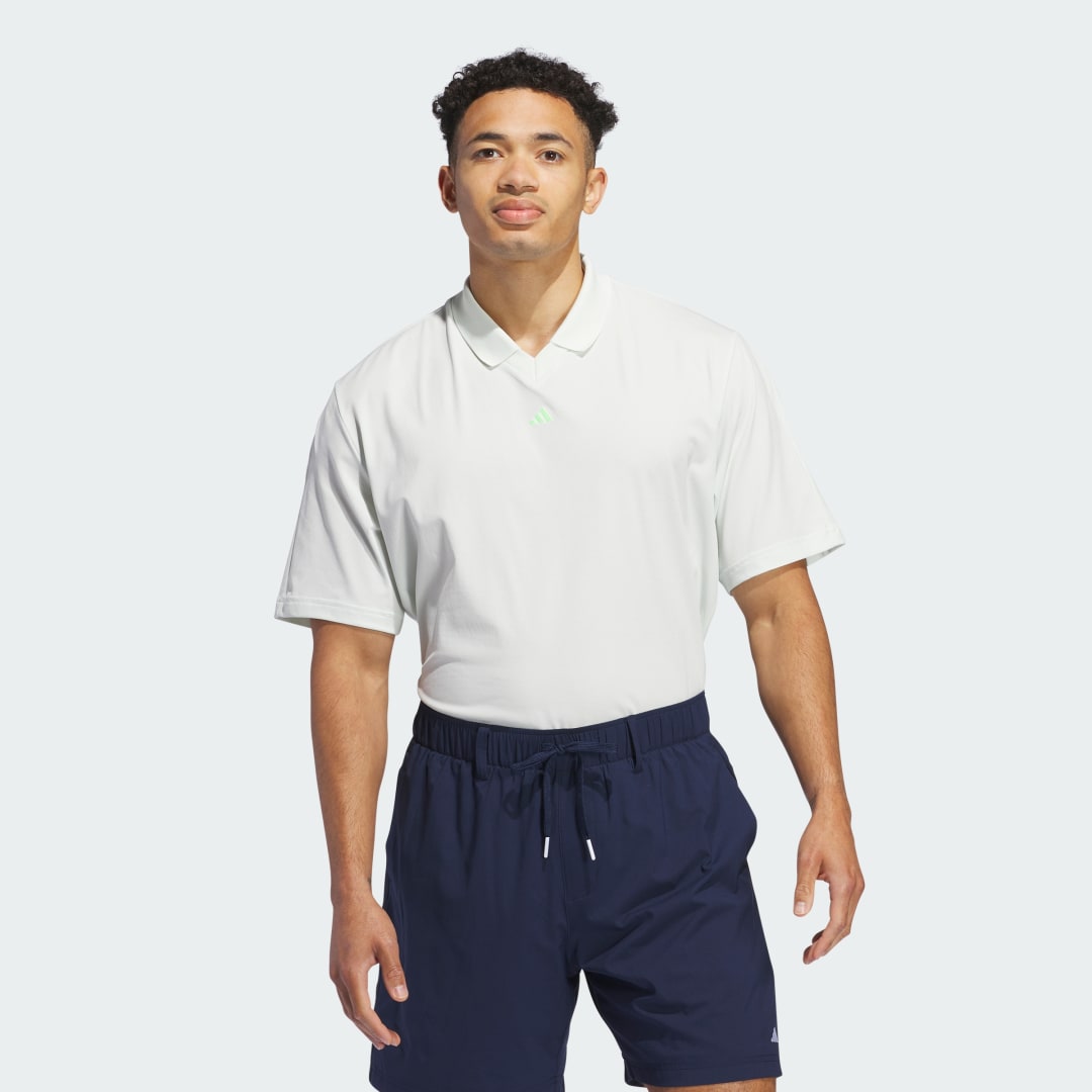 Ultimate365 Twistknit Piqué Mock Polo Shirt