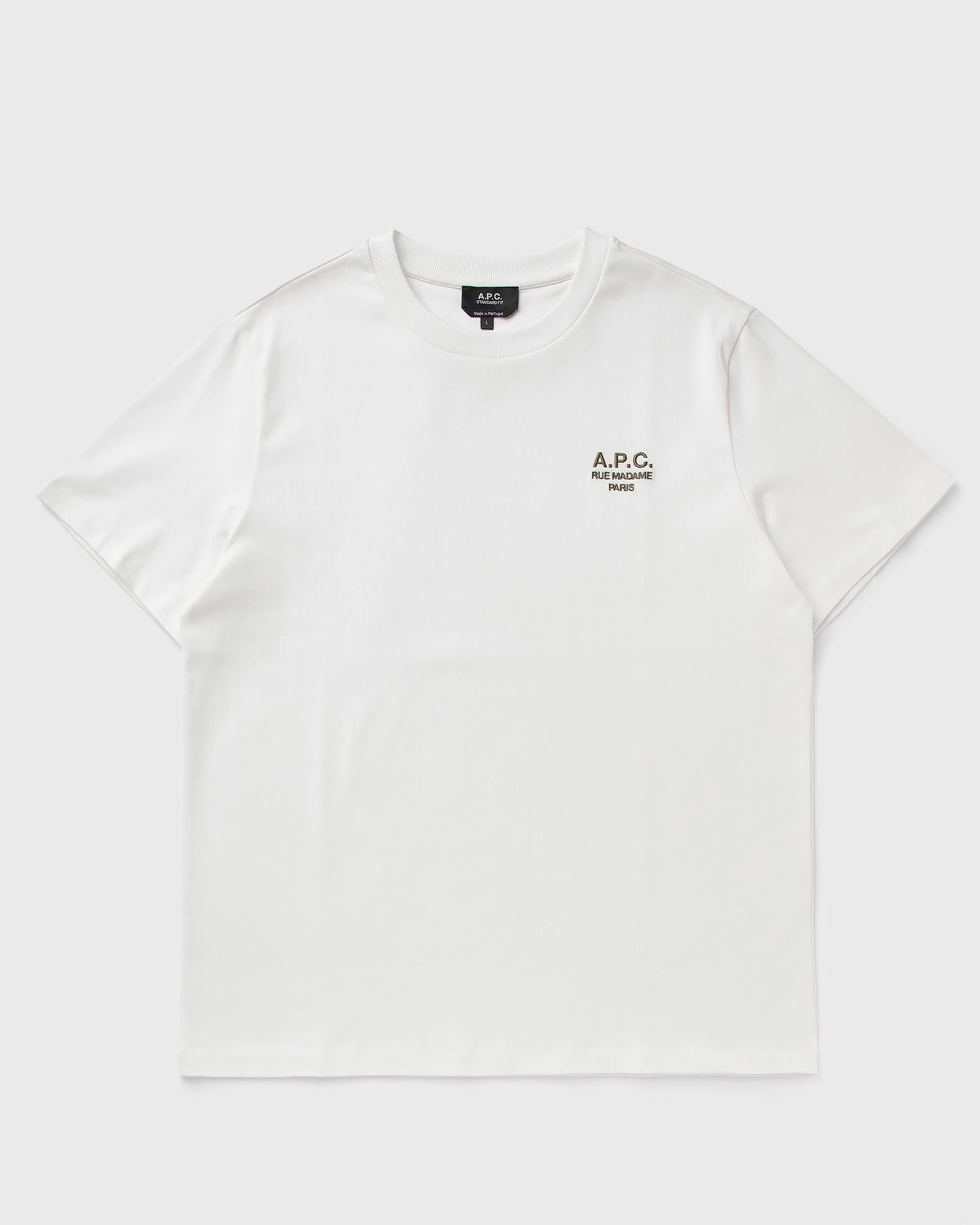 Tričko A.P.C. A.P.C. Rue Madame T-Shirt Biela | COHBU-M26388-TAF, 1