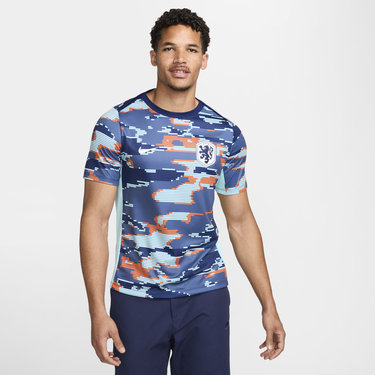 Tričko Nike Dri-FIT Netherlands Academy Pro Modrá | FJ2732-492, 0