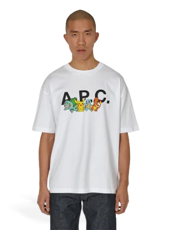 A.P.C. Pokémon x T-Shirt COBQX-H26310 AAB