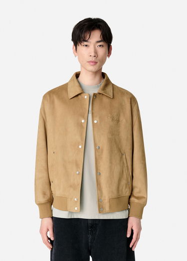 Bomber bunda AXEL ARIGATO Faux Suede Varsity Jacket Béžová | A2859002, 2