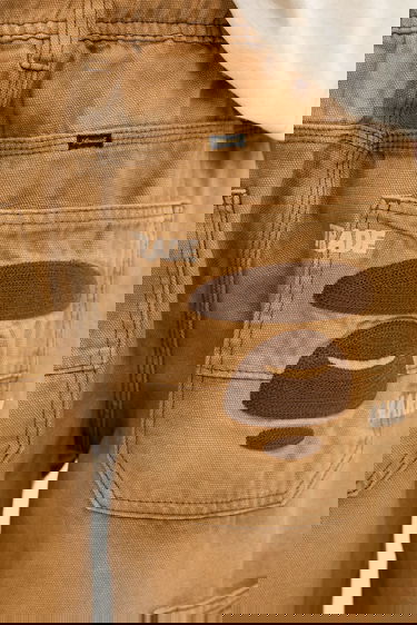 Šortky AAPE by A Bathing Ape AAPE Main Woven Shorts Hnedá | AAPSPMB682XXO, 3