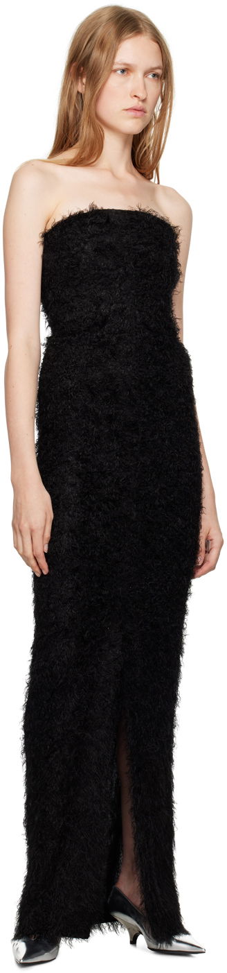 Šaty TOTEME TOTEME Women's Strapless Maxi Dress Čierna | 244-WRD0133-FB0287, 3