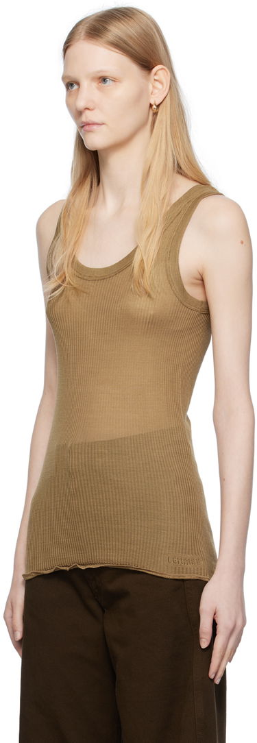 Tielko LEMAIRE Lemaire Seamless Tank Top Hnedá | TO1121 LJ1007, 3