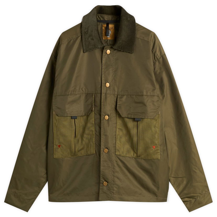 Bunda Brain Dead Brain Dead Cropped Chore Jacket, Size Large Zelené | BDF25O000046-GRN