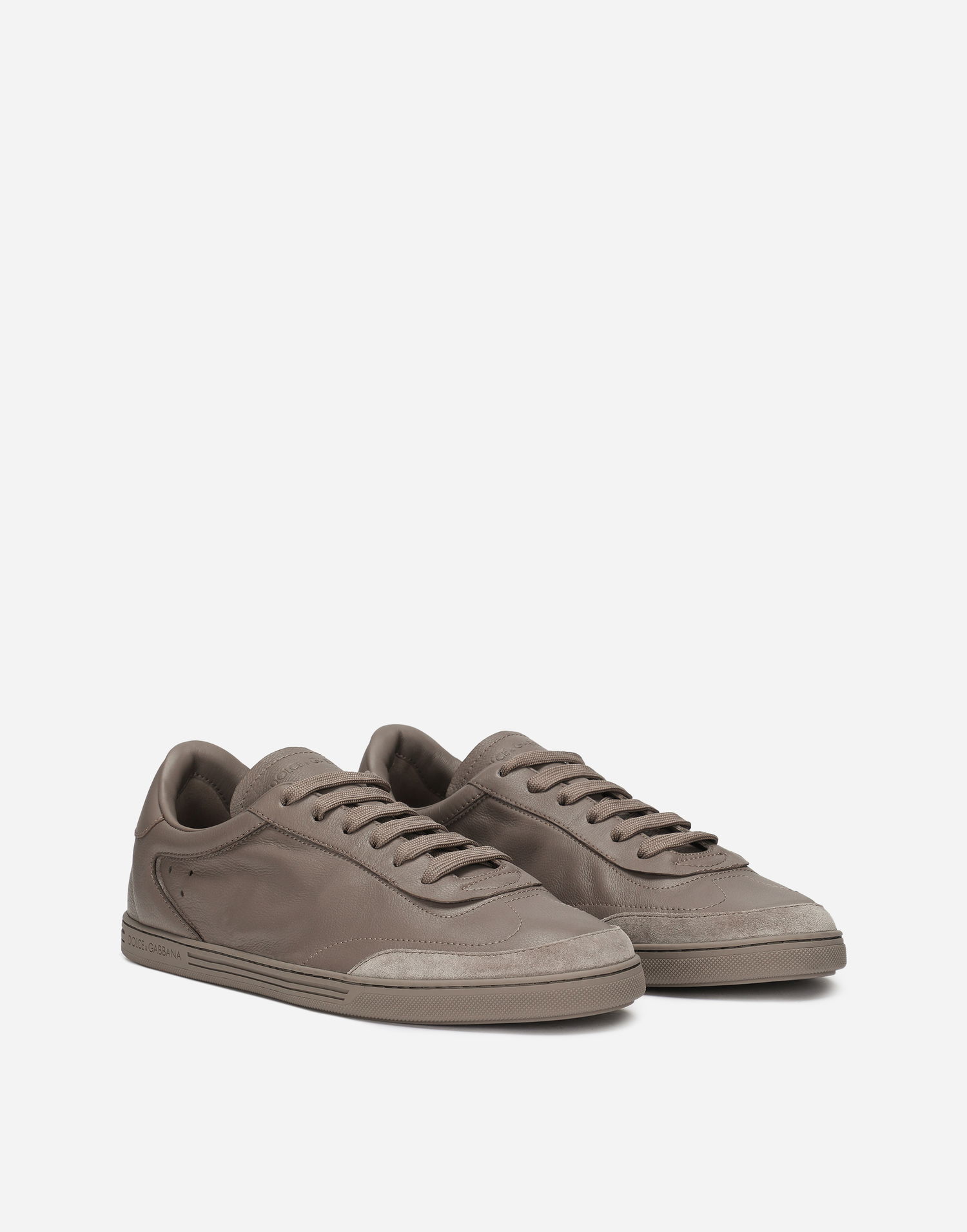 Tenisky a topánky Dolce & Gabbana Saint Tropez Calfskin Hnedá | CS2255AR8338S059, 1
