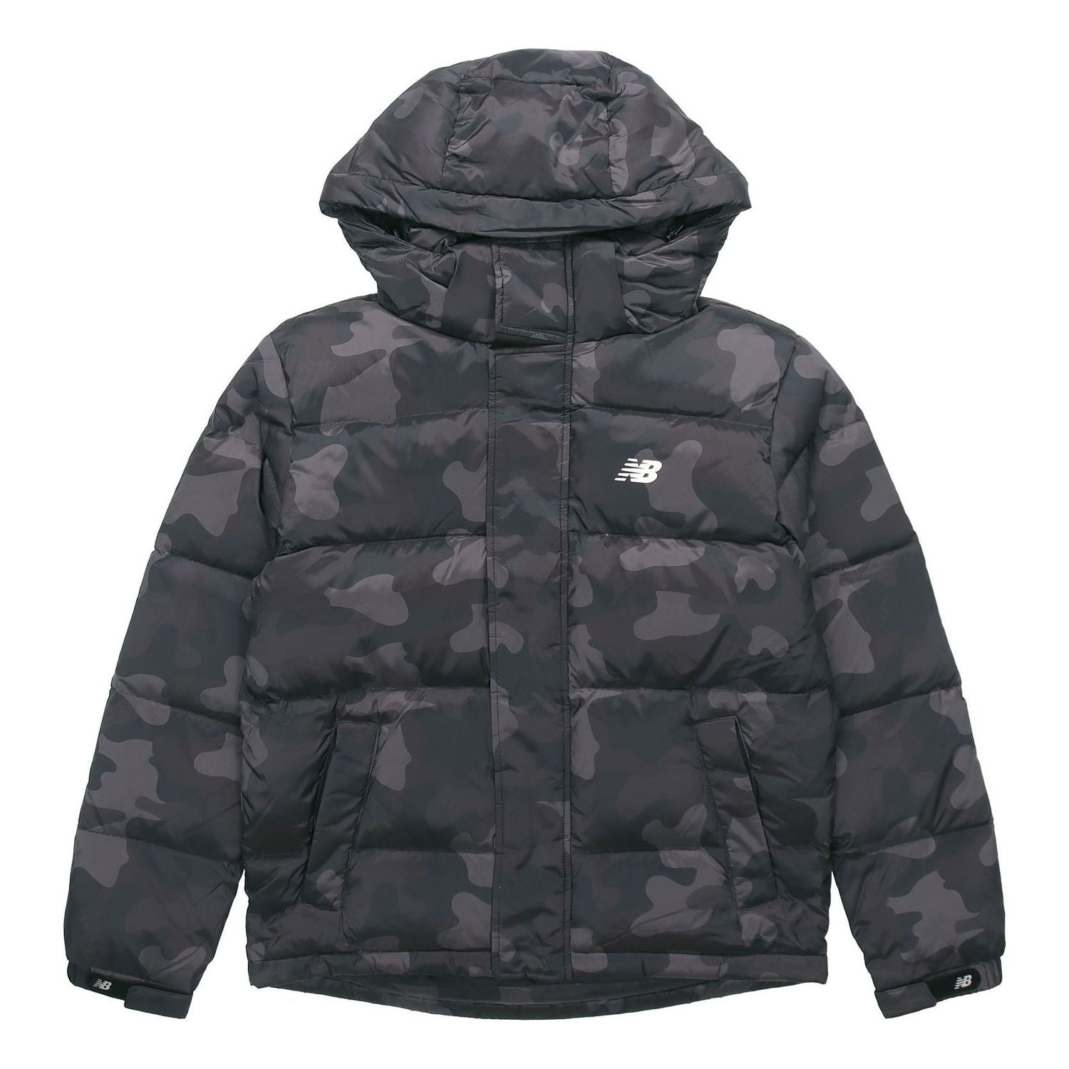 Prešívaná bunda New Balance Winter Camouflage Down Parka Čierna | NPA4S021MIX, 0