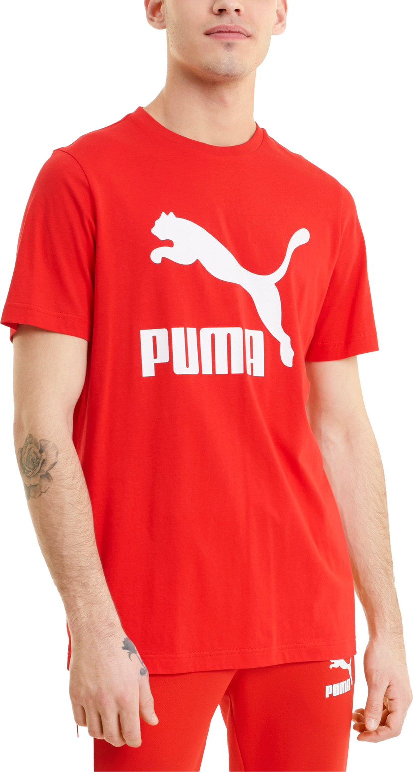 Tričko Puma Classics Logo Tee Červená | 53008811
