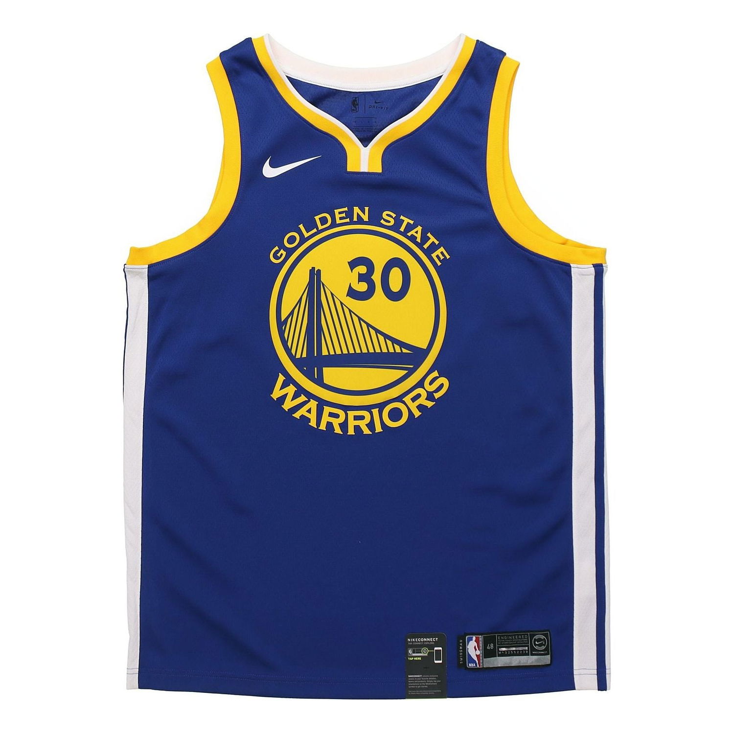 Dres Nike Stephen Curry Golden State Warriors Jersey Modrá | 864475-495, 0