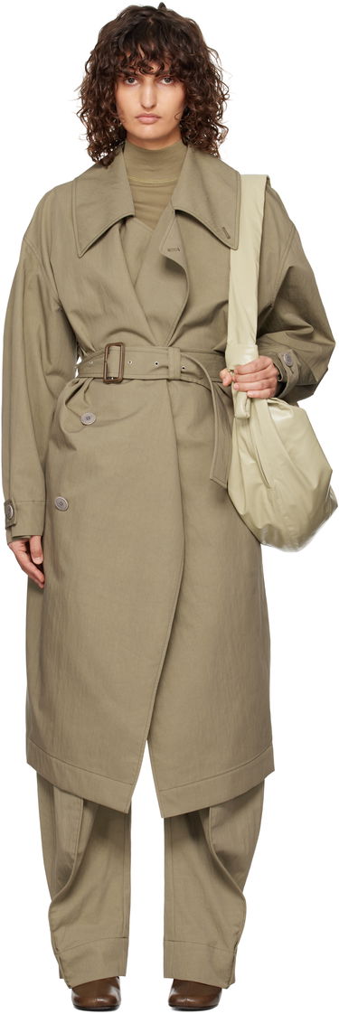 Trenčkot LEMAIRE Lemaire Water-Repellent Trench Coat Zelené | CO1059 LF1228, 0
