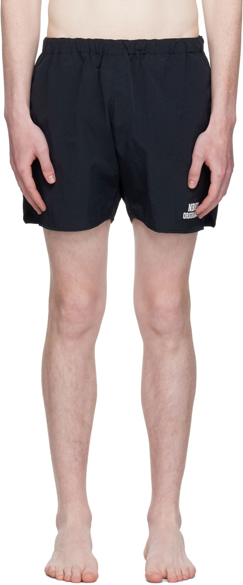 Plavky Neighborhood Neighborhood Recycled Nylon Swim Shorts Čierna | 251TSNH-PTM01