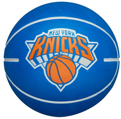 Športový doplnok Wilson Tennis Dribble Basketball New York Knicks Modrá | wtb1100ny