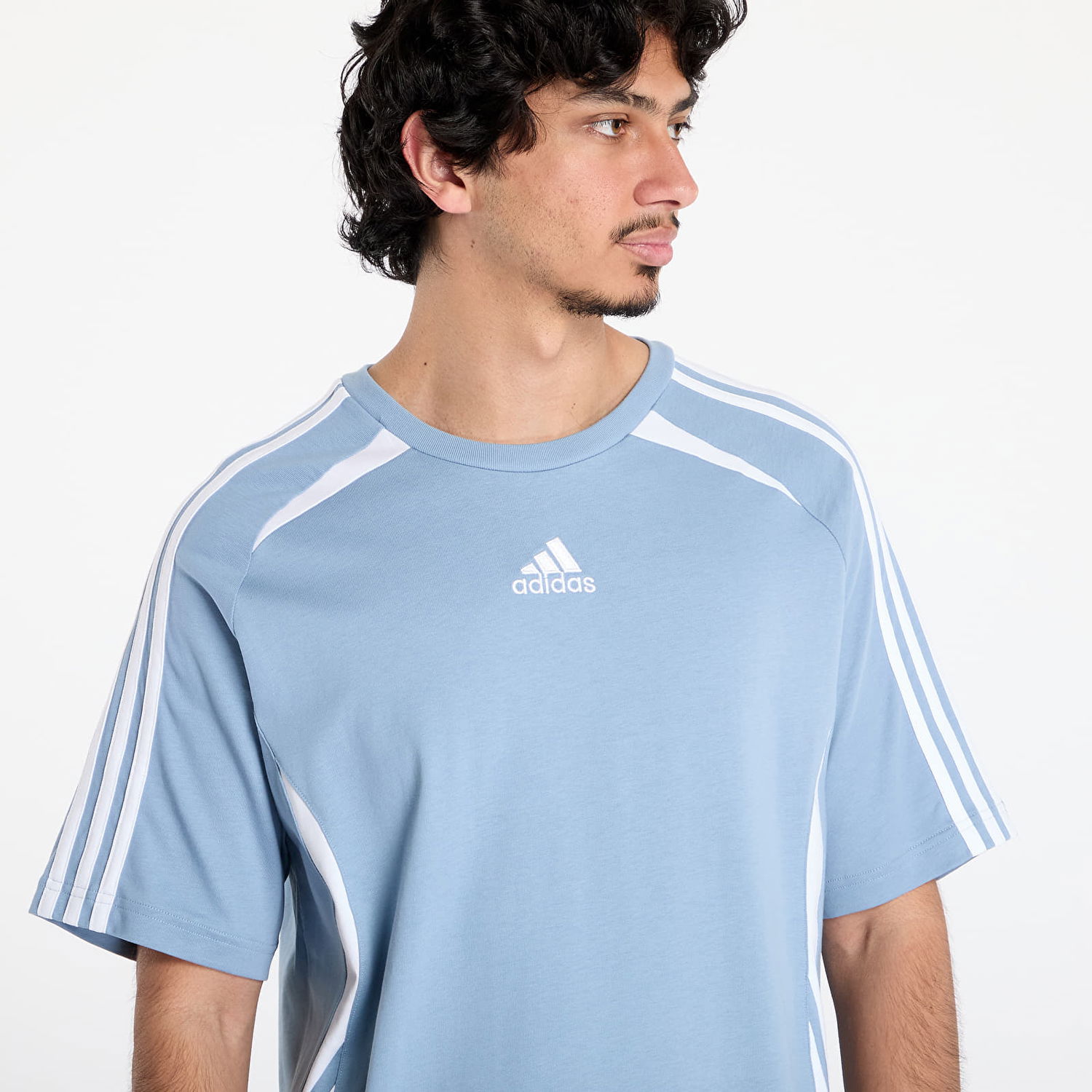 Tričko adidas Originals adidas Teamgeist Cotton T-Shirt Modrá | KE0144, 1