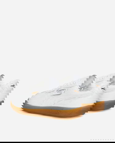 Tenisky a topánky Puma Palermo Premium Sneakers White / Frosted Ivory Biela | 397246-01, 4