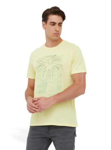 Tričko GAP Palm Tree T-Shirt Žltá | 627124.000YELLOWI