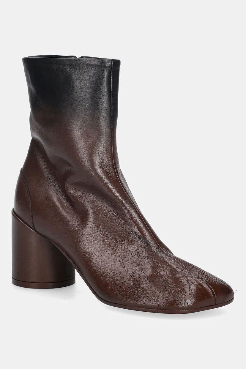 Tenisky a topánky Maison Margiela MM6 Maison Margiela Leather Heeled Ankle Boots Rôznofarebný | S66WU0131.P7439.HB099
