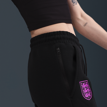 Nohavice Nike England Football Tech Fleece Mid-Rise Joggers Čierna | HF5114-010, 3
