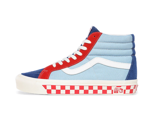 Skateboarding Vans Anaheim Factory Sk8-hi 38 Dx Modrá | VN0A38GF1JK