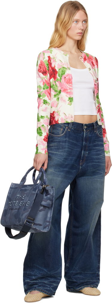 Tote bag Marc Jacobs Marc Jacobs 'The' Camo Jacquard Medium Tote Bag Modrá | 2S4HTT002H03, 3