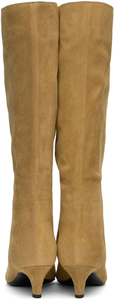 Oblečenie TOTEME TOTEME Wide Shaft Suede Knee-High Boots Béžová | 243-WAS3114-LE0003, 1