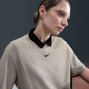 Polo tričko Nike Nsw Essential Relaxed Fit Polo T-Shirt Béžová | FD4149-009, 1