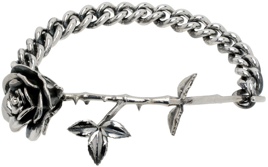 Náramok Enfants Riches Déprimés Enfants Riches Déprimés Rose & Chain Bracelet Metalická | 140-214, 0