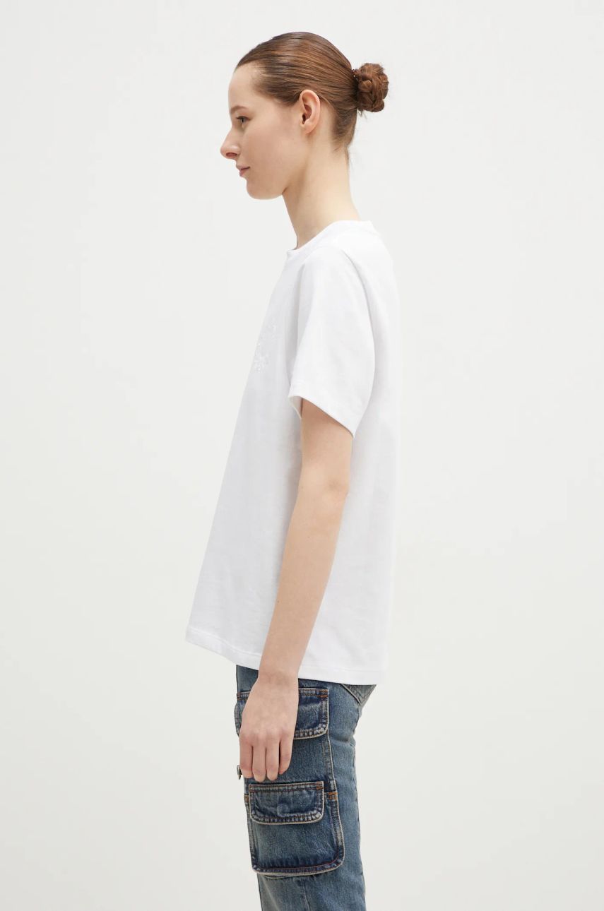 Tričko Fiorucci White Cotton T-Shirt Biela | W01FPTSH101CJ01WH06, 1