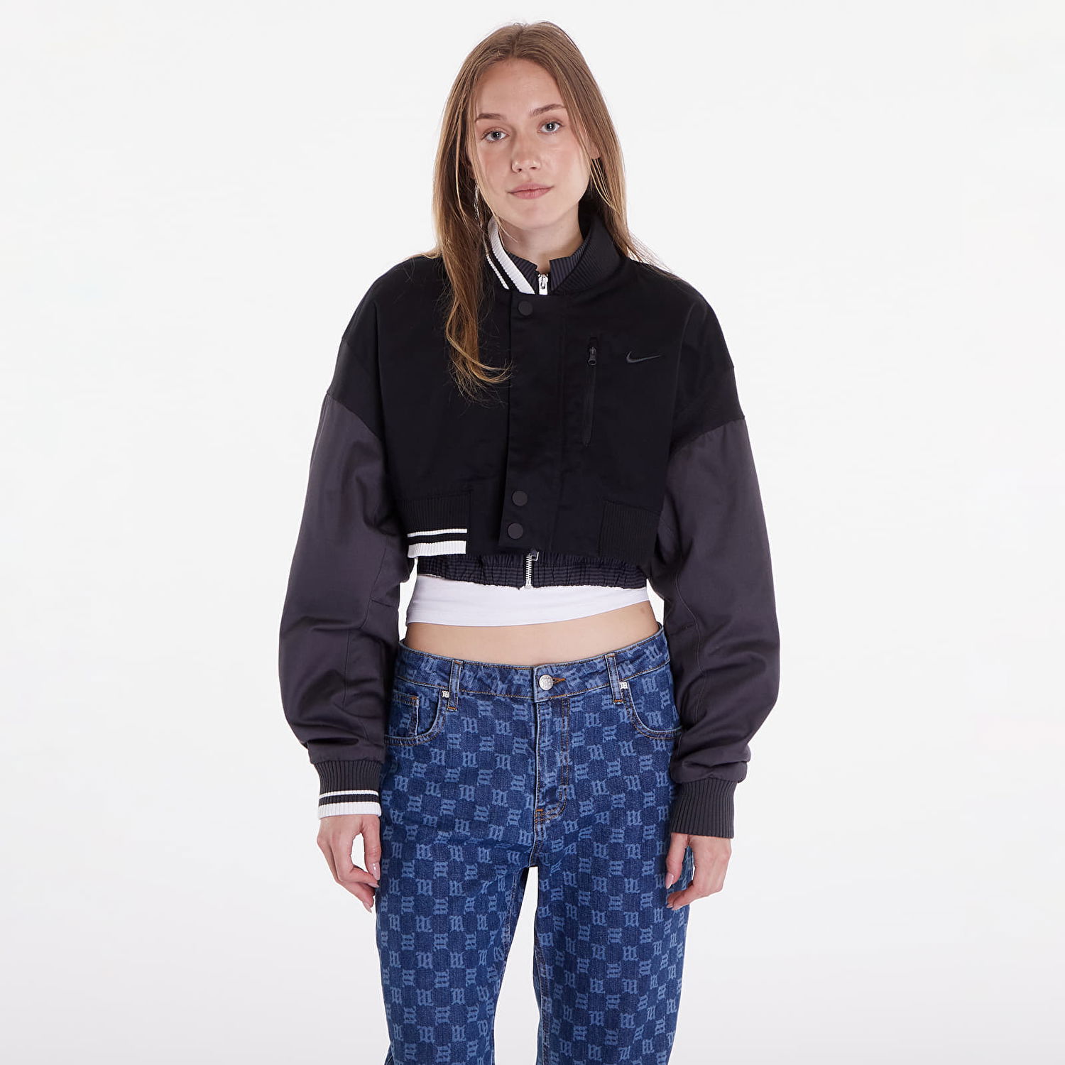 Bomber bunda Nike Sportswear Canvas Destroyer Jacket Čierna | FN2314-010, 0