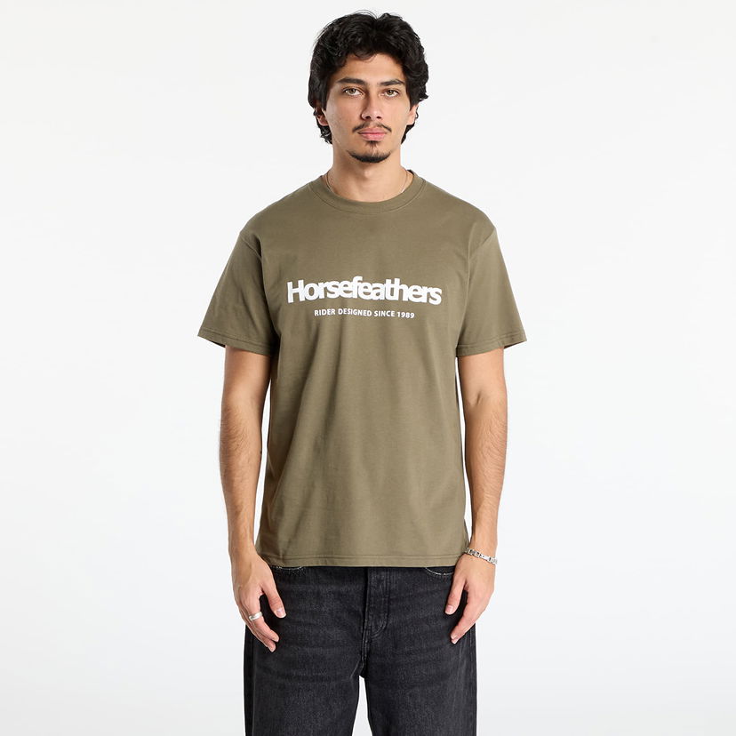 Tričko Horsefeathers Quarter T-Shirt Zelené | SM1379D