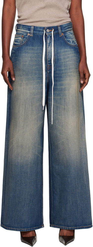 Džínsy Maison Margiela MM6 Maison Margiela Wide-Leg Jeans Modrá | S52LA0262 M30017, 0