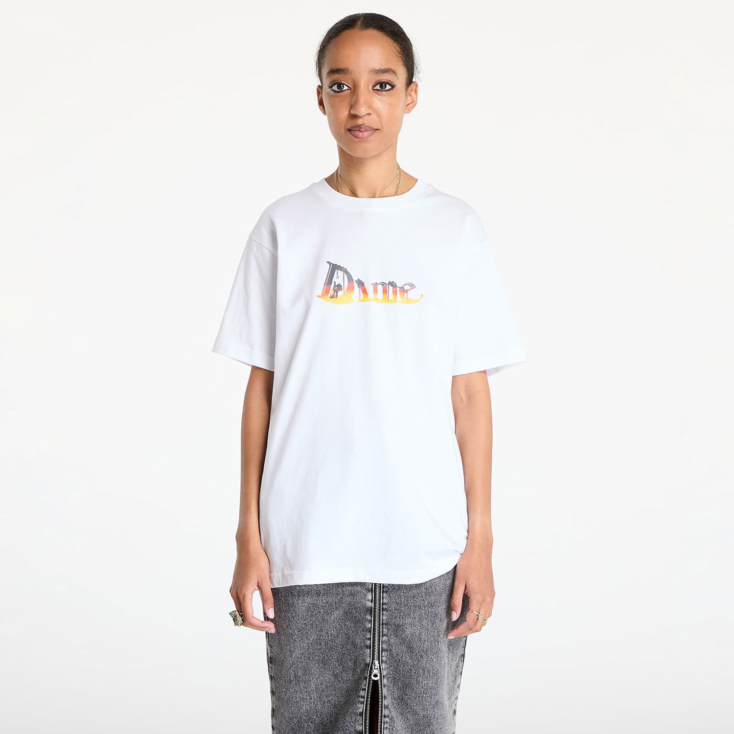 Tričko Dime Classic Skynet T-Shirt Biela | DIMEFA2426WHT, 1