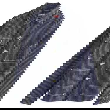 Bunda KENZO Ticking Stripe Relaxed Chore Čierna | FE65DV1126F1-DM, 0