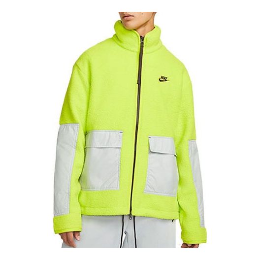 Bomber bunda Nike Fleece Full-Zip Jacket Žltá | DD5022-345