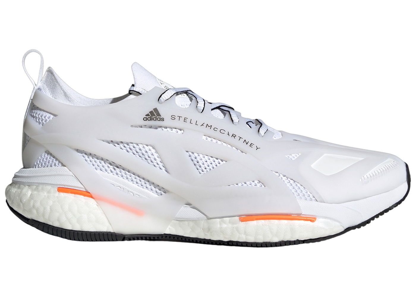 Tenisky a topánky adidas Performance Solarglide By Stella Mccartney Cloud White App Signal Orange Biela | HR1923, 0
