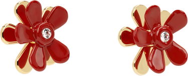 Náušnice Marni Marni Flower Pop Earrings Čierna | ORMV0360A0 M2000, 2