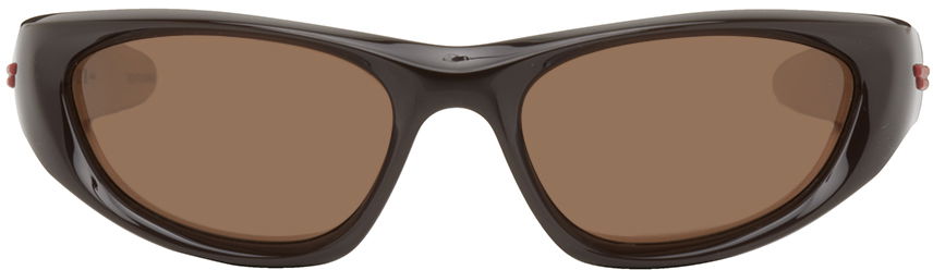 Slnečné okuliare Bottega Veneta Wraparound Sunglasses Hnedá | BV1184S, 0