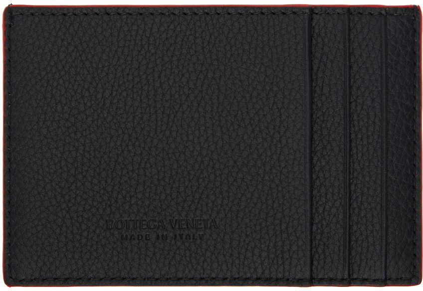 Peňaženka Bottega Veneta Intrecciato Leather Card Holder Čierna | 748052VCP13, 1