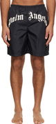Curved Logo Swim Shorts