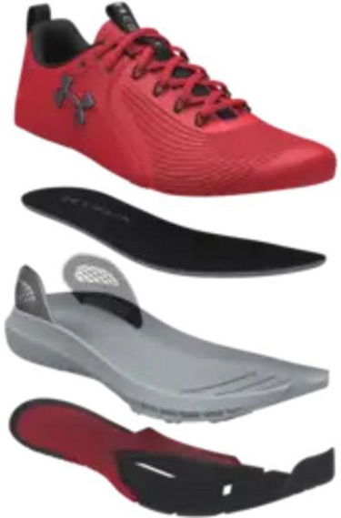 Tenisky a topánky Under Armour Charged Commit TR 3 Červená | 3023703-600, 4